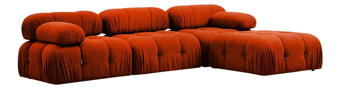 Kutna sofa Bubel (crvena)