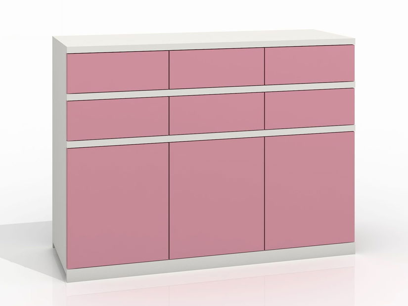 Komoda Naturlig Kids Lekanger 3D6S