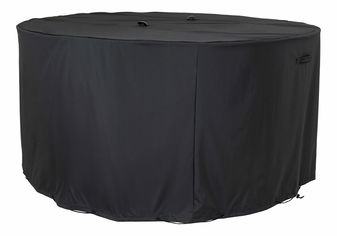 Husă pentru mobilier de grădină Lvasalia 2 (negru)