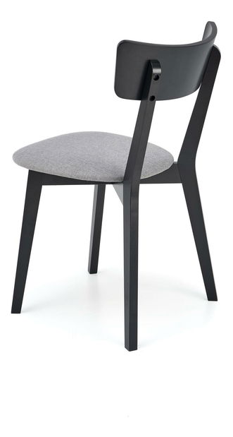 Scaun sufragerie Tentempies (negru + gri) 