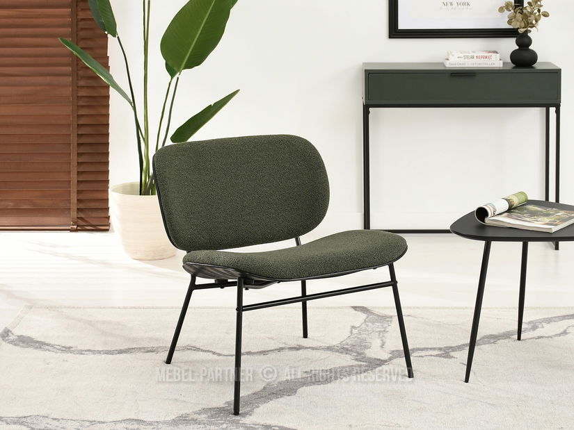 Fotel Black (zöld + fekete)