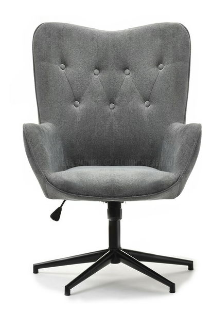 Kreslo Truni (sivá + čierna)