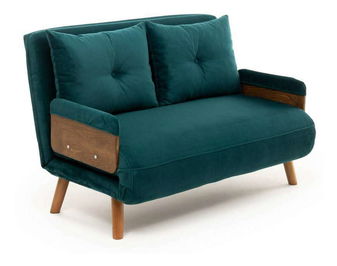 Kétszemélyes kanapé Como P (petróleum)