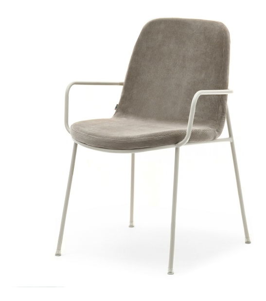 Stolička Ulrika (tmavobéžová + béžová)