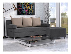 Sofa Dorien s tabureom (Alova 36 + Alova 07)
