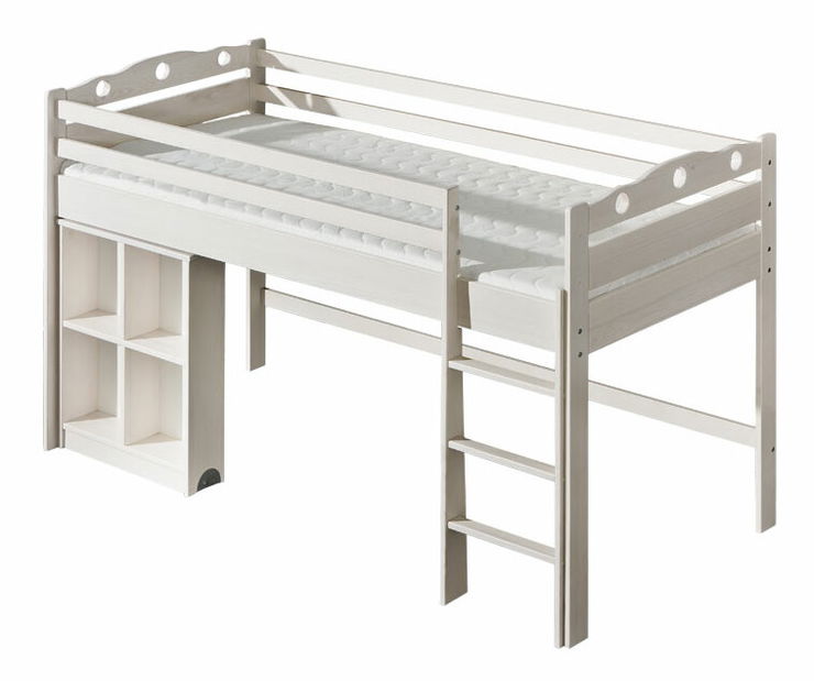 Poschodová posteľ 90 cm Komlun (s roštom)