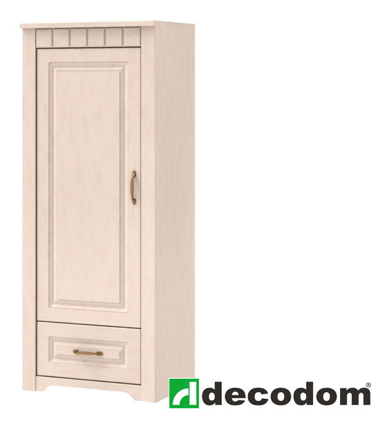 Policová skriňa Decodom Lirot Typ 03 (vanilka patina)