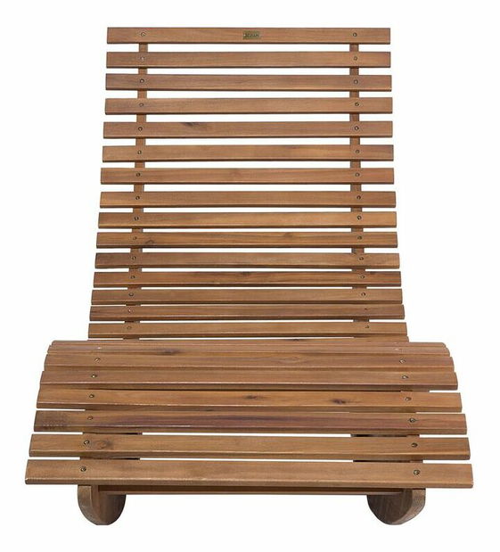 Kerti nyugágy Brest (világos fa)