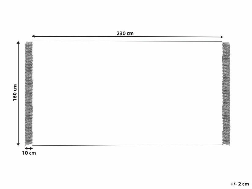 Tepih 160 x 230 cm Somm (bež)