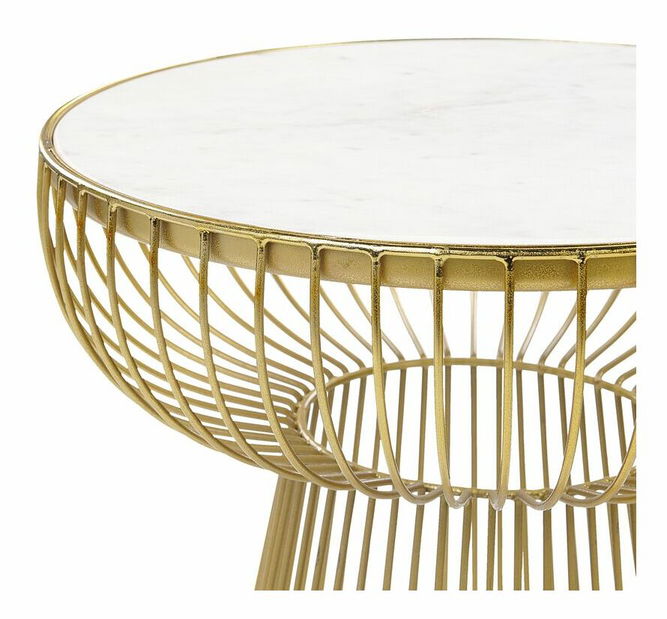 Măsuță laterală Cheza (alb)