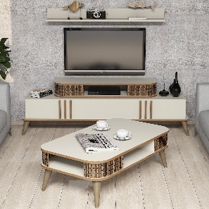 Mobilier living Eiffel (Crem)