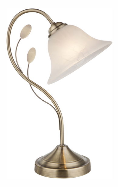 Lampă de masă Posadas 69007-1T (clasic) (alamă + alabast)
