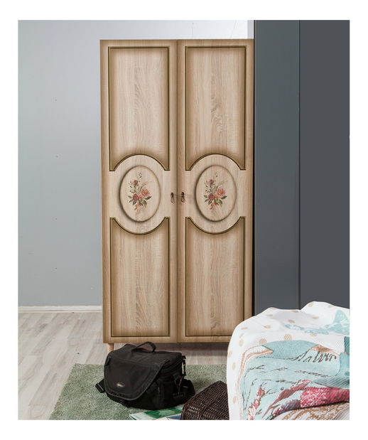 Dulap de haine Sirius 420 (Stejar sonoma)