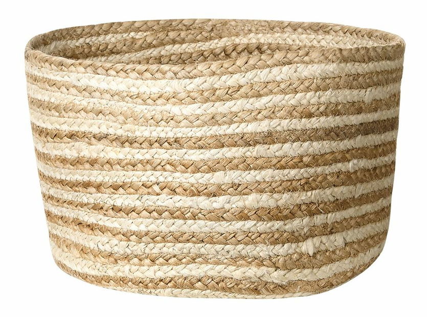 Set 3 buc coșuri depozitare Kahza (natural)