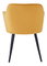Dizajnerska fotelja Fedro (žuta)