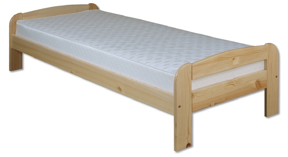 Jednolôžková posteľ 100 cm LK 122 (masív) *výpredaj