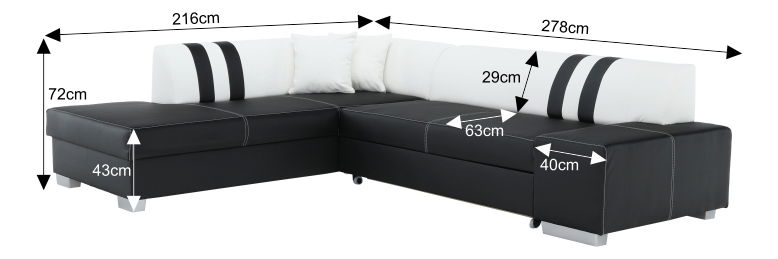 Sarokkanapé Pilton new (L)