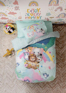 Lenjerie pat 160 x 220 cm Cutie (multicolor)