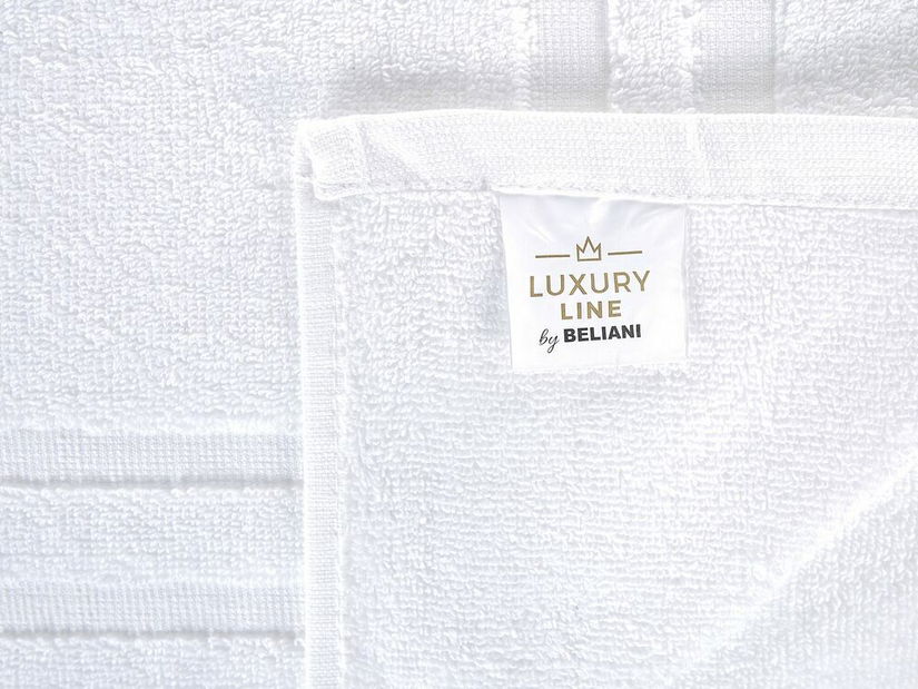 Set 9 buc prosoape Annette (alb)