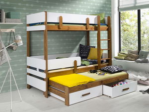 Pat etajat Propietaria 9 (stejar + alb)