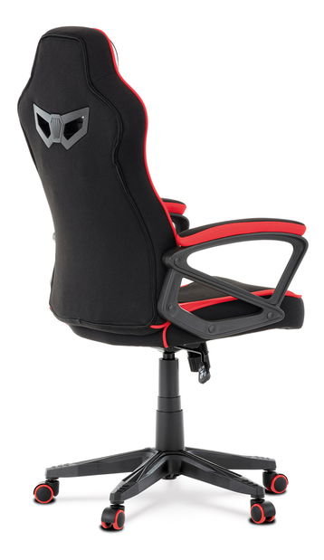 Uredska fotelja Ynais-Y340-RED (crvena + crna + srebrna)