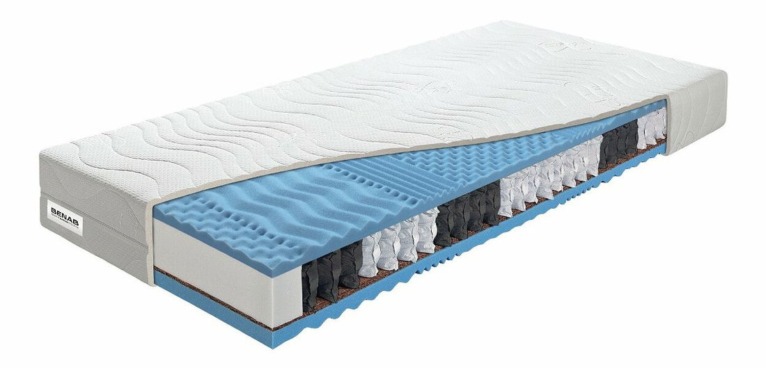 Saltea cu arcuri individuale Hefaistos Plus 200x90 cm (T3/T4)