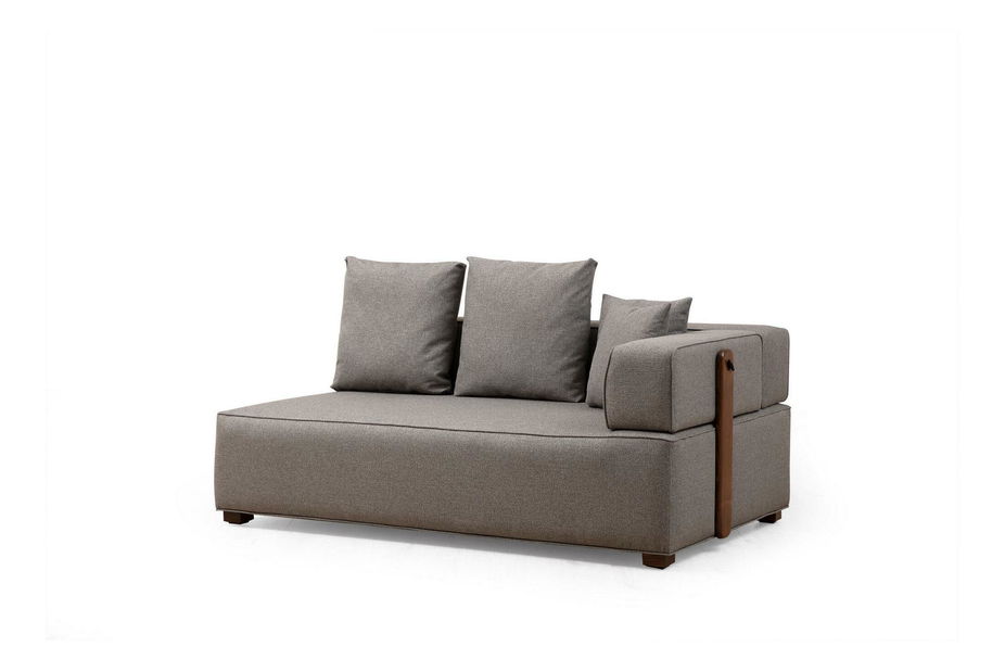 Rohová sedačka Gondulatta 2 (P) (sivá)