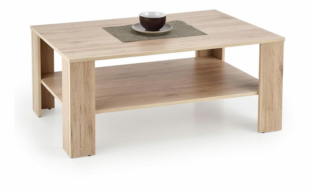 Stolić za kavu Kwadro (hrast sanremo) 