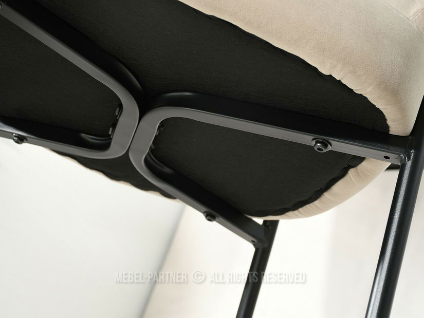 Scaun bar Coordiano (bej + negru)