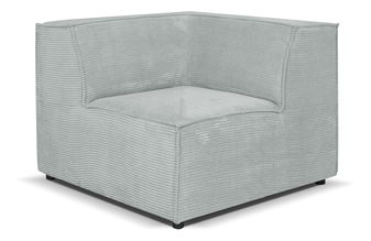 Modul canapea(piesă de colț) Cuboid (gri)