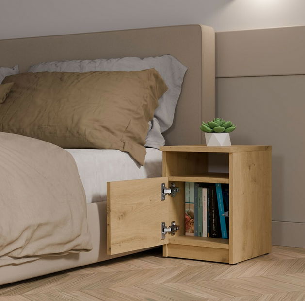 Noptieră Gustaban 2 (stejar artisan)