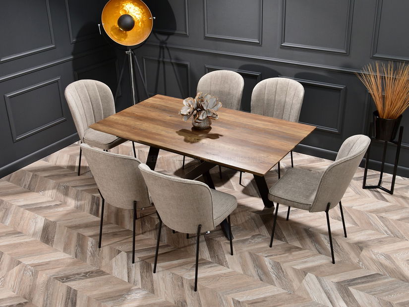 Blagovaonska stolica Obrar (crna)