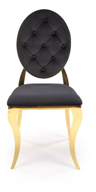 Blagovaonska stolica Regino (crna + zlatna)