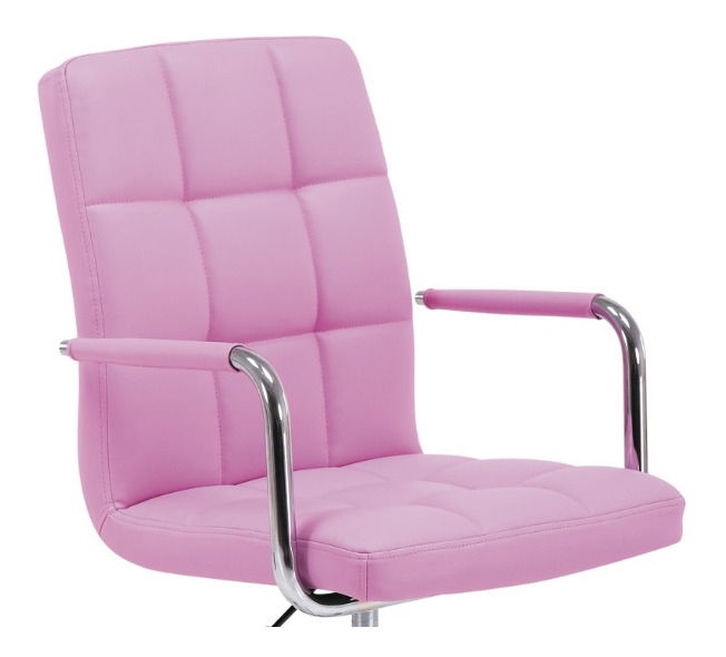 Fotoliu de birou Sterke (Roz)