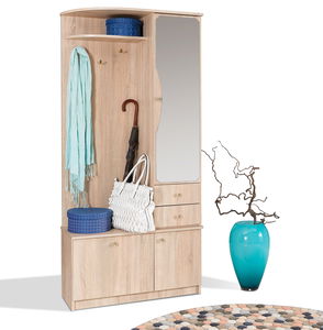 Előszoba Ganton Max (sonoma tölgy) (tükörrel) (J)