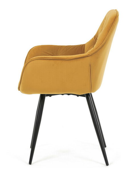 Jedálenská stolička Dummas (žltá)