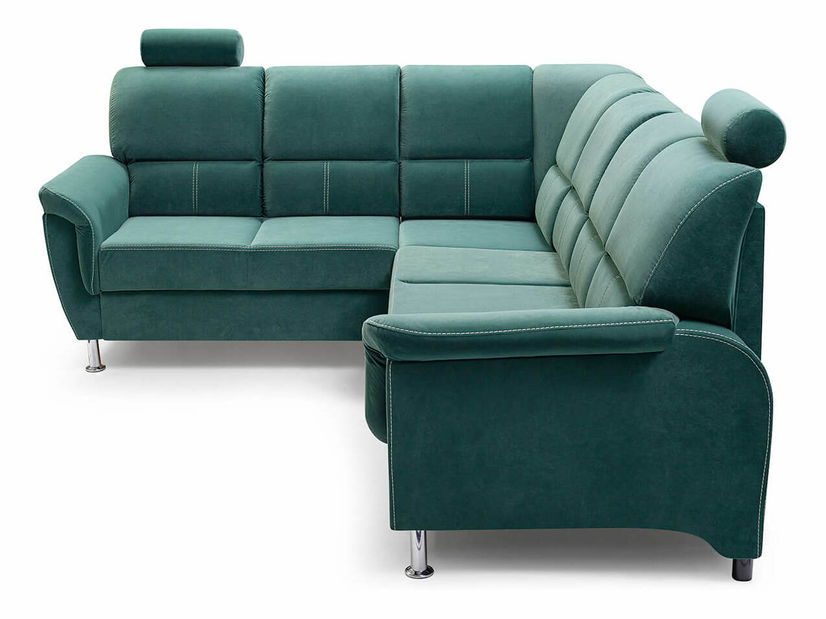 Sarokkanapé Dina (zöld) (J)