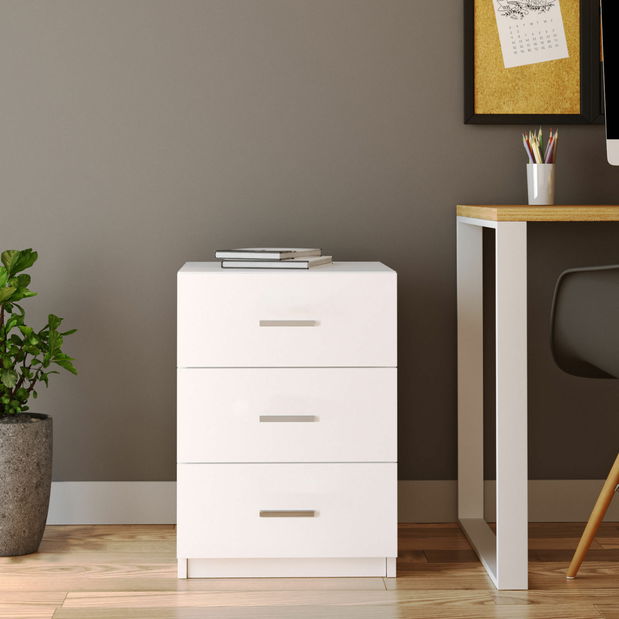 Komód Vincent 3 (fehér)