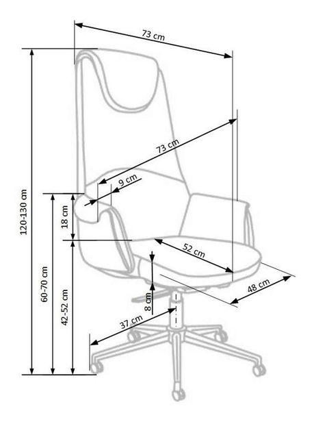 Irodai karosszék Gelsey