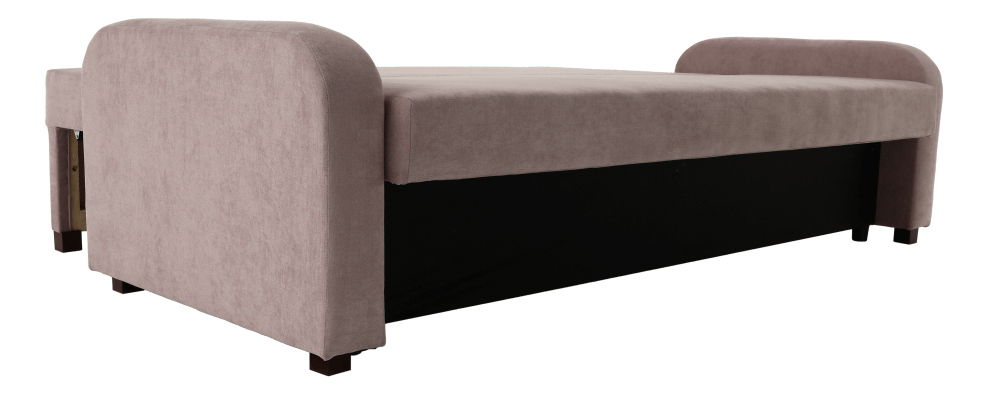 Kauč na razvlačenje Porta (prljavo ružičasta)