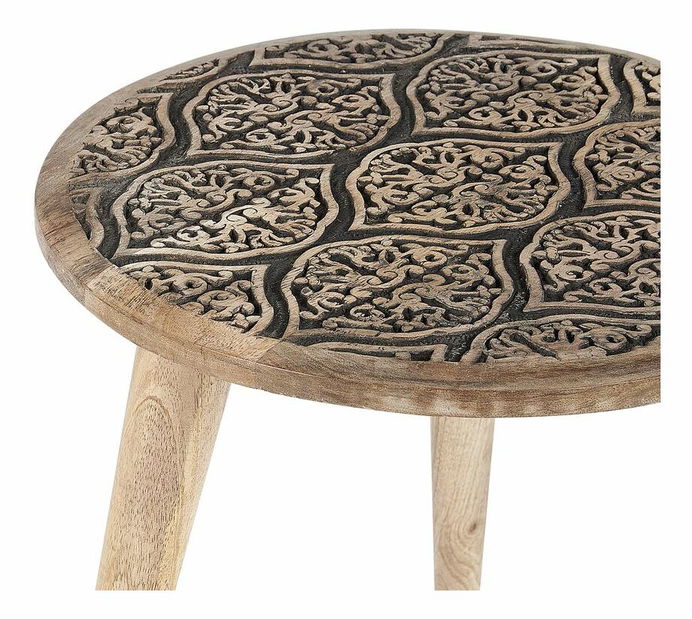 Set 2 ks konferenčných stolíkov Serijo (svetlé drevo) 