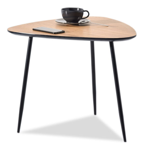 Stolić za kavu Rossi S (hrast + crna)