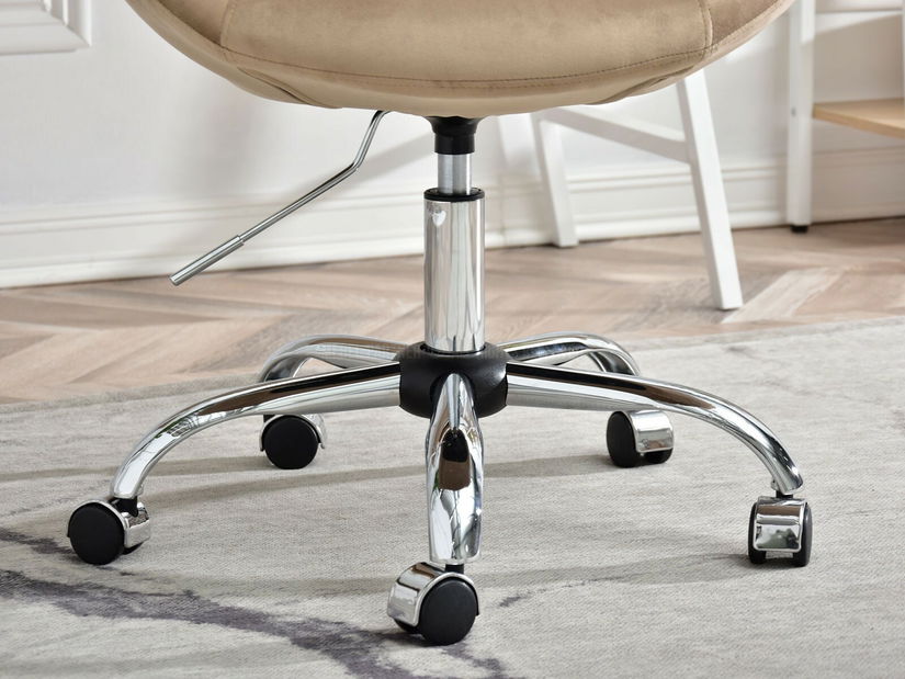 Kreslo Lush 4 (béžová + chrómová)