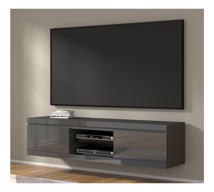 TV stolík/skrinka Netty (sivá)