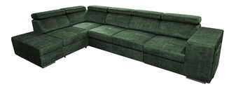 Rohová sedacia súprava Maiga BIG (smaragdová) (L)