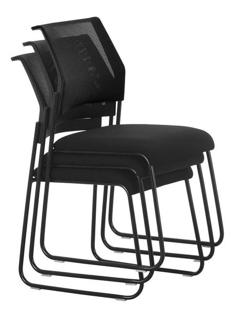 Scaun conferință Bardo (negru)