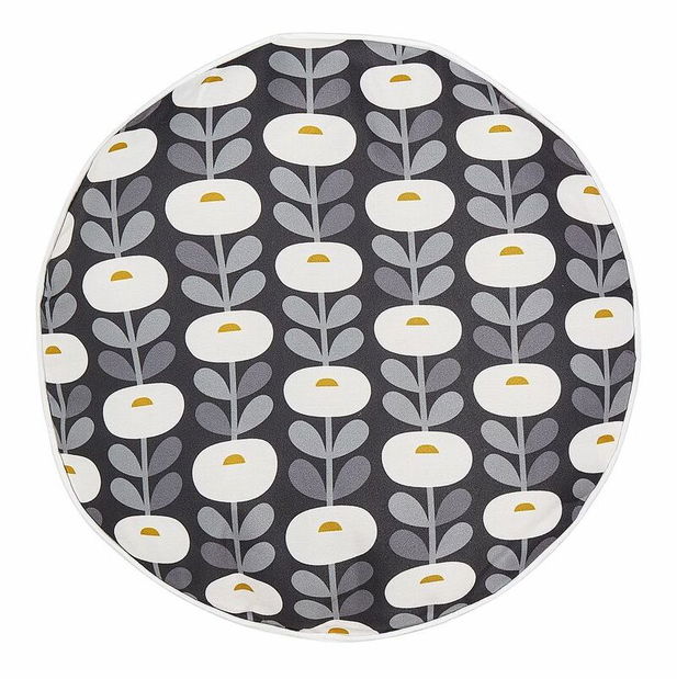 Sada 2 ozdobných vankúšov ⌀ 40 cm Valso (sivá)