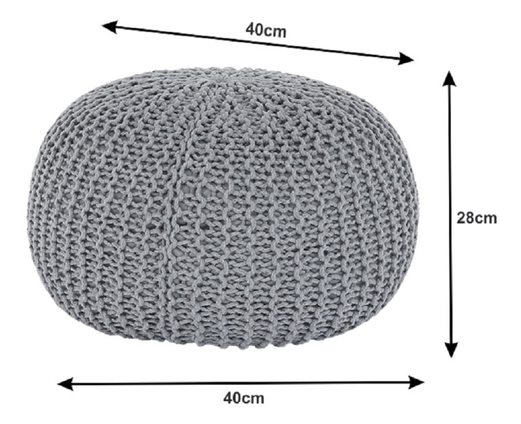 Puff Taman (szürke)