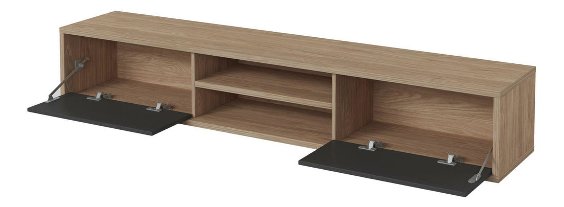 TV asztal Fiora 40 (olajozott tölgy + antracit)