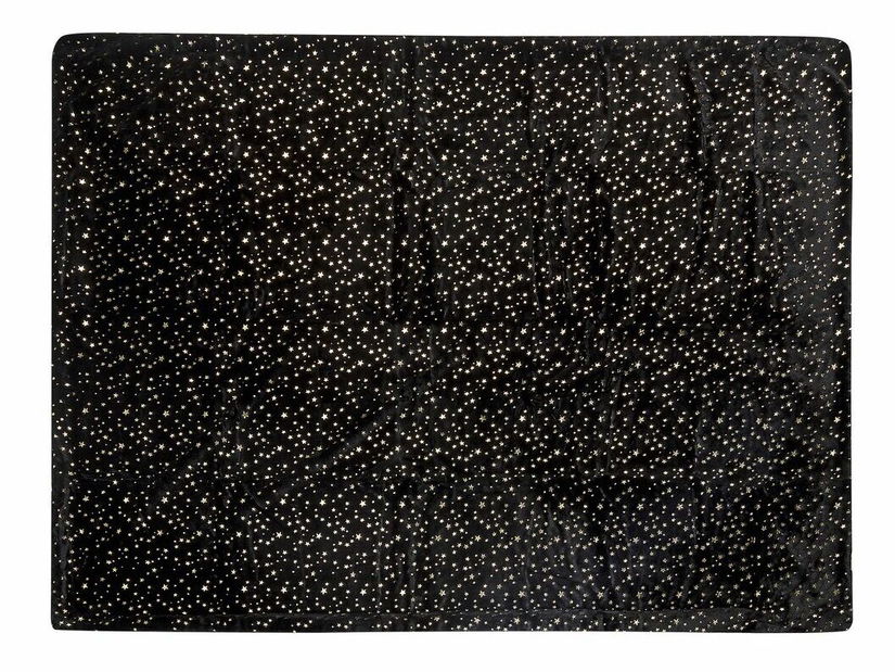 Pătură 130 x 180 cm Alaza (negru)